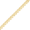 Round Tennis Necklace Chain By The Inch in 14K Gold (No Clasp)