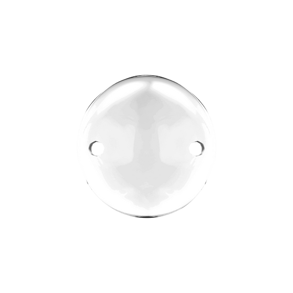 Round Chain Tag with 2 Holes (6.0 mm - 12.0 mm)