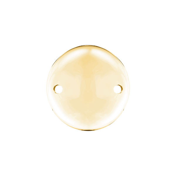 Round Chain Tag with 2 Holes (6.0 mm - 12.0 mm)