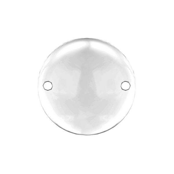 Round Chain Tag with 2 Holes (6.0 mm - 12.0 mm)