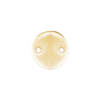 Round Chain Tag with 2 Holes (6.0 mm - 12.0 mm)
