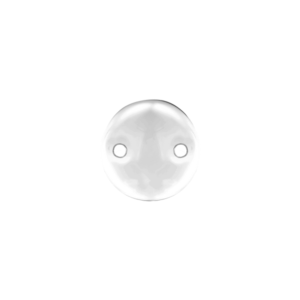 Round Chain Tag with 2 Holes (6.0 mm - 12.0 mm)