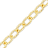 Bulk / Spooled Textured Cable Chain in 14K Yellow Gold (1.90 mm - 3.35 mm)