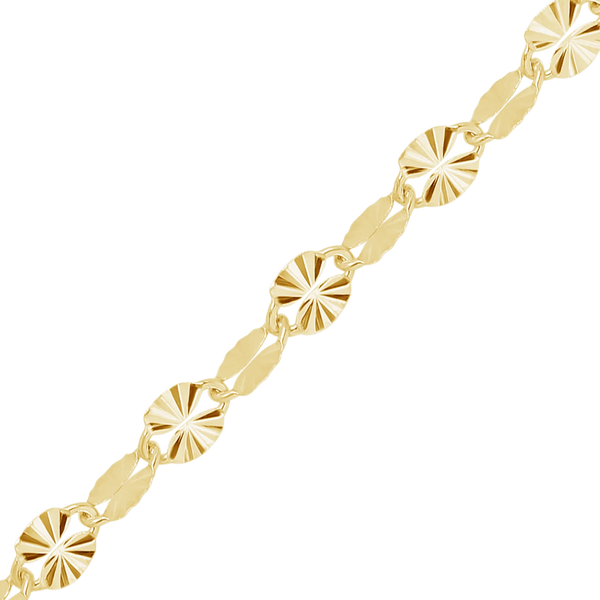 Bulk / Spooled Valentino Chain in 14K Gold-Filled (3.30 mm)