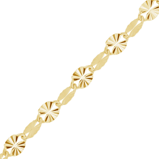 Bulk / Spooled Valentino Chain in 14K Gold-Filled (3.30 mm)