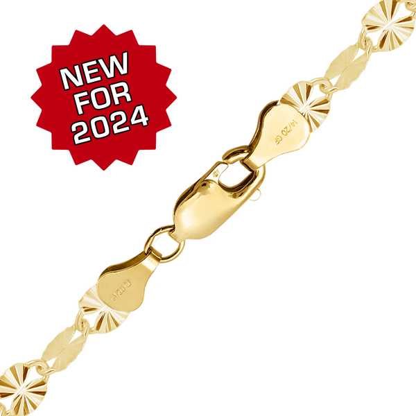 Finished Valentino Necklace in 14K Gold-Filled (3.30 mm)