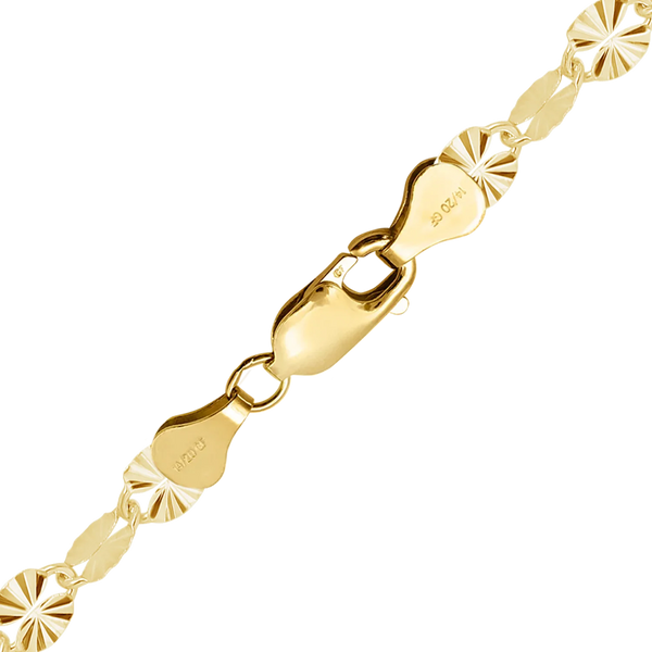 Finished Valentino Anklet in 14K Gold-Filled (3.30 mm)