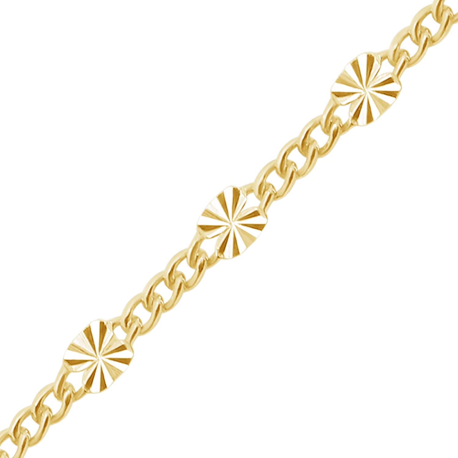 Wholesale Bulk / Spooled Valentino (Alternating 3X Curb) Chain in 14K ...