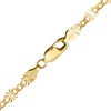 Finished Valentino (Alternating Curb) Bracelet in 14K Gold-Filled (2.80 mm)