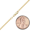 Finished Wheat Anklet in 14K Gold-Filled (1.90 mm - 6.00 mm)