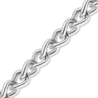 Bulk / Spooled Wheat Curb Chain in Sterling Silver (1.00 mm - 4.40 mm)