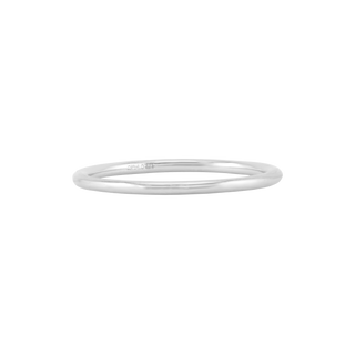 Round Wire Ring in Sterling Silver
