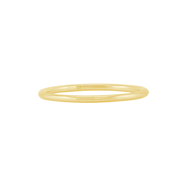 Round Wire Ring in Gold Filled