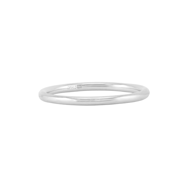 Round Wire Ring in 14K Gold