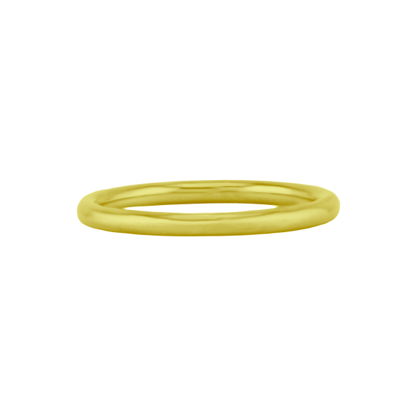 Round Wire Ring in 18K Gold