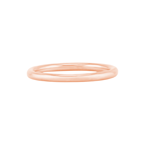 Round Wire Ring in 18K Gold