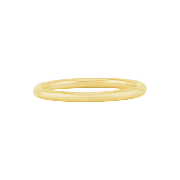 Round Wire Ring in 18K Gold