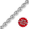 Bulk / Spooled Classic Wheat Chain in Sterling Silver (2.40 mm - 4.00 mm)
