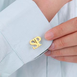 Custom Initial Cuff Links