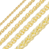 Bulk / Spooled Wheat Chain in 14K Yellow Gold (1.25 mm - 3.50 mm)