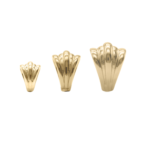 Fancy Bails with Fluted Design (6.0 mm - 10.0 mm)