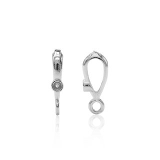 Bail with Bezel Accent and Jump Ring (9.25 mm - 13.50 mm)