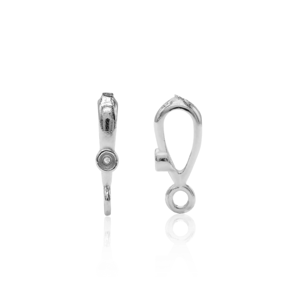 Bail with Bezel Accent and Jump Ring (9.25 mm - 13.50 mm)