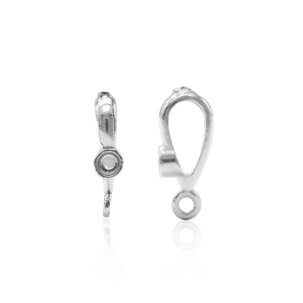 Bail with Bezel Accent and Jump Ring (9.25 mm - 13.50 mm)