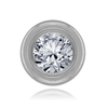 Round Wide Base Bezels in Sterling Silver (4.00 mm - 6.50 mm)