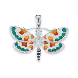 Butterfly Charm in Sterling Silver (30 x 39mm)