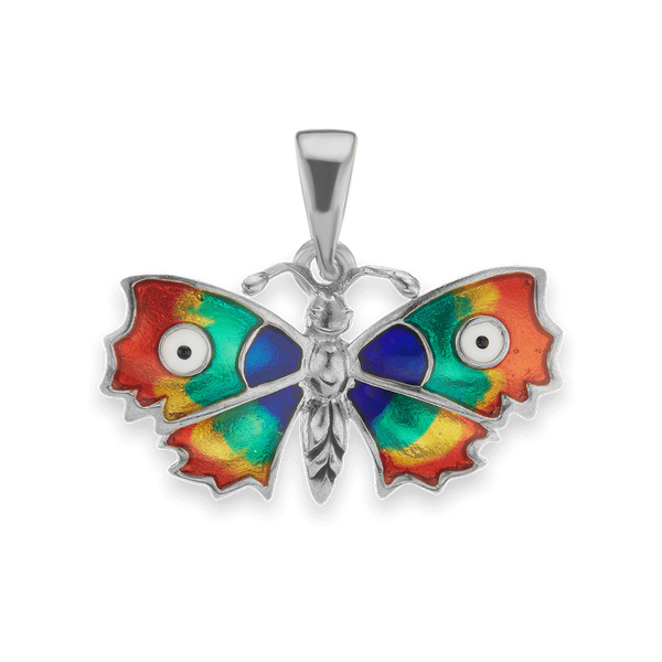 Butterfly Charm in Sterling Silver (20 x 24mm)