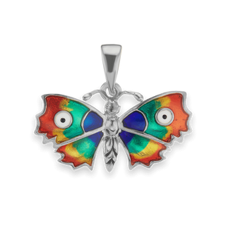 Butterfly Charm in Sterling Silver (20 x 24mm)