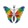 Butterfly Charm in Sterling Silver (24 x 31mm)