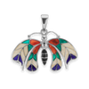 Butterfly Charm in Sterling Silver (25 x 31mm)