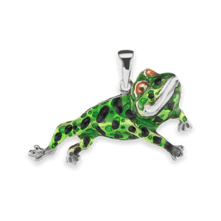 Frog Charm in Sterling Silver (21 x 33mm)