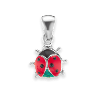 Ladybug Charm (18 x 10mm)
