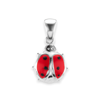Ladybug Charm (20 x 12mm)