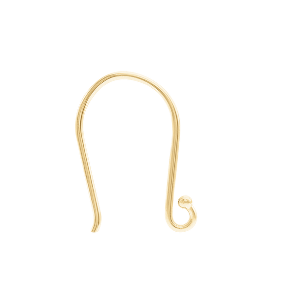 Shepherd Hook with Beads (14 x 9 mm)