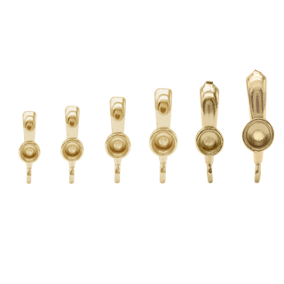 Bail with Bezel Accent and Jump Ring (9.25 mm - 13.50 mm)