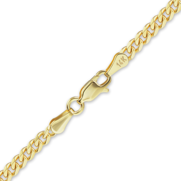 Grace CU Chain in Yellow Gold