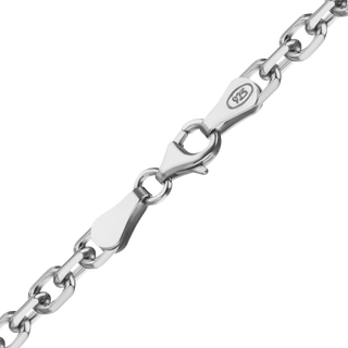 Finished Diamond Cut Cable Bracelet in Sterling Silver (4.20 mm - 7.50 mm)