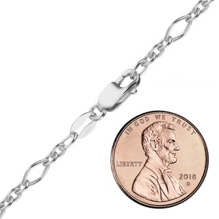 Finished Fancy Cable Necklace in Sterling Silver (3.60 mm)