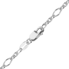 Finished Fancy Cable Bracelet in Sterling Silver (3.60 mm)