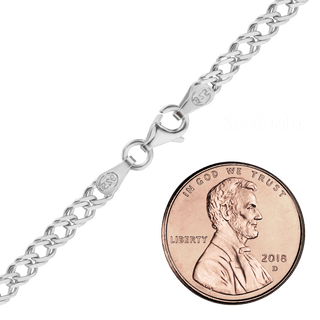 Finished Rambo Bracelet in Sterling Silver (3.50 mm - 4.60 mm)