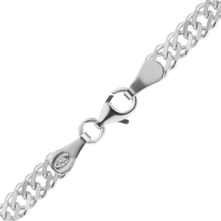 Finished Rambo Bracelet in Sterling Silver (3.50 mm - 4.60 mm)