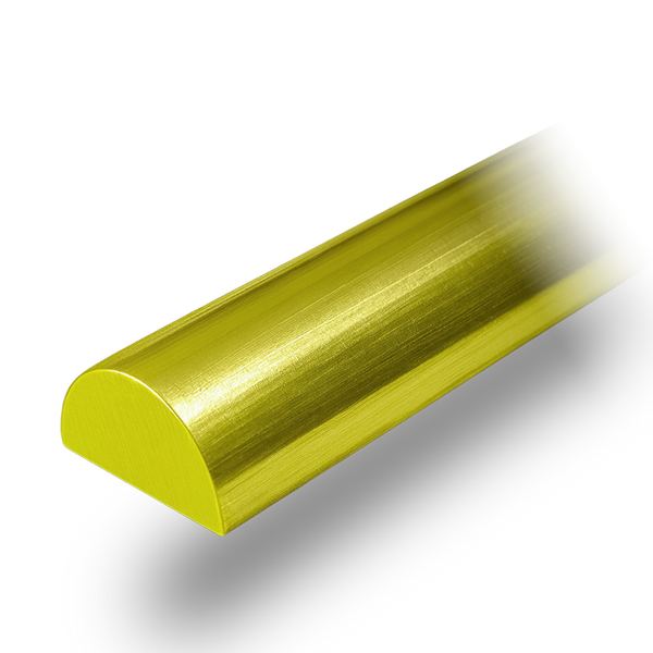 18K Green Domed Soft Wire