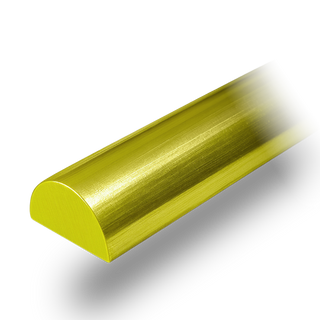 18K Green Domed Soft Wire