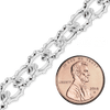 Bulk / Spooled Handmade Chain in Sterling Silver (9.00 mm)