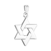 14K Gold Star of David Pendant (23 x 14 mm)