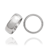 Sterling Silver Comfort Fit Wedding Bands (2.0 mm - 8.0 mm)